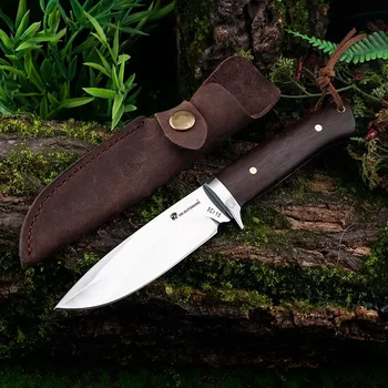 HX VENKU Lese, Přežití Lovecký Nůž 5cr15 z Nerezové Oceli 58HRC Rovné Nože sebeobrana nástroj