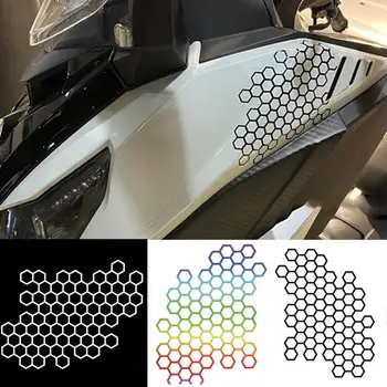 Motocykl Nálepka Honeycomb Nálepky Obtisk, Vodotěsné Na Zařízení A Díly Pro Motocykly Xsr155 Aqua Print Adesivos Auto