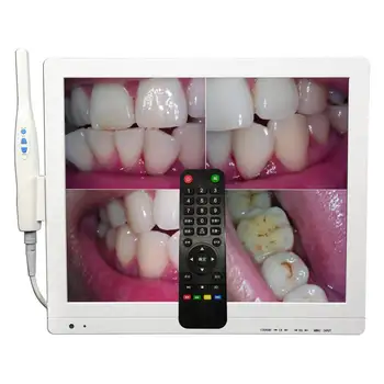 tovární velkoobchodní nízká cena multimediální zubní kamera pro zubní kliniky TF karta skladování s 17 palcový LCD monitor