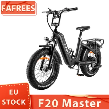 FAFREES F20 Master Elektrické Kolo 20*4.0 inch Vzduchu Fat Tire E-bike 500W Zadní Pohon 25km/h Max. Rychlost 48V 22.5 Ah Baterie 140-160 km