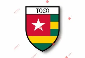 Zajímavé Auto Samolepky Obtisk Suvenýr Vinyl Auto Štít Města Vlajky Světa Crest Togo Auto Obtisk Dekorace Notebook