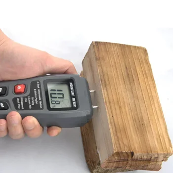 LCD Vlhkoměr Nástroj Přenosný Detektor Vlhkosti Vlhkého Dřeva Zobrazení 0~99.9% Digitální Metr Dřeva Profesionální