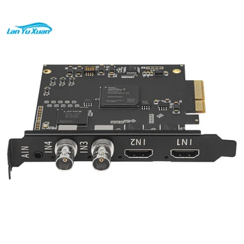 UNISHEEN UC3540HS Win10 Linux Streaming Zoom Vmix VJ OBS 4 Kanálů 1080P 3G SDI HDMI Video zachytávací Karty PCIe Box Recorder