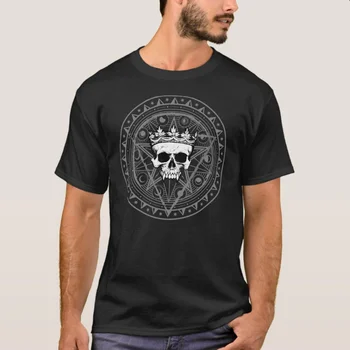 Král Mrtvých: Tmavě Královská Upíří Znak T-Košile 100% Bavlna O-Krk v Létě Krátký Rukáv Ležérní Pánské T-shirt Velikost S-3XL