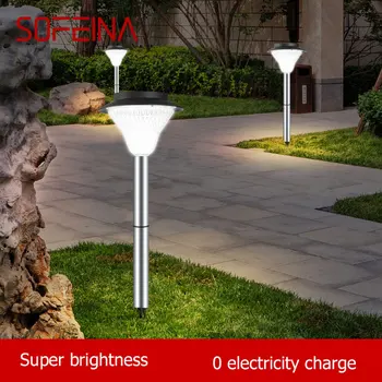 SOFEINA Sluneční Světlo Moderní Trávník Lampa LED Vodotěsný IP65 Venkovní Dekorativní Pro Nádvoří, Park, Zahrada