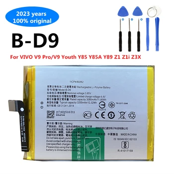 B-D9 3200mAh Telefon Náhradní Baterie pro Vivo V9 ,V9 Pro ,V9 Mládeže ,Y85 ,Y85A ,Y89 ,Z1 ,Z1i ,Z3X ,V1913A,V96GB 1851 Z1 V1801A0
