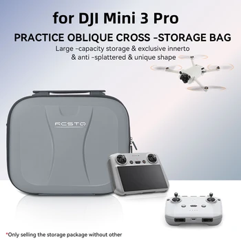 Pro DJI Mini 3 Pro Skladování Taška Velká Kapacita All-in-One Shoulder Bag Pouzdro pro DJI Mini 3 Pro RC A RC N1 Příslušenství