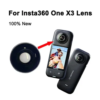 100% Originální Insta360 X3 Náhradní Objektiv Sklo pro VR Fotoaparát Opravy Příslušenství Součástí Akciové Horké