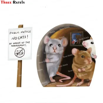 Tři Ratels K502 Realistické Myší Díru Samolepky Na Zeď Pro Rohové Schody Legrační Domácí Dekor Pvc Vinyl Neprůhledné Tapety Pro Obývací Ro