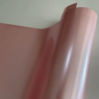 50x300cm Matt Satin Růžový Vinyl Roll DIY Samolepící Motorku, Skútr, Auto Samolepky Zábal