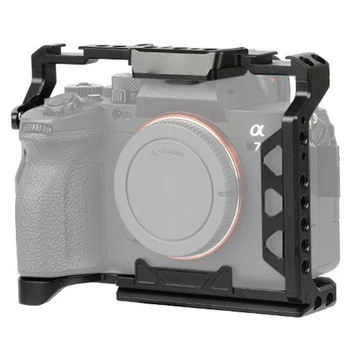 Fotoaparát Klec Video Klec Boty Koně Fotografické Příslušenství Black Pro Sony A7M3/A7R3/A7M4