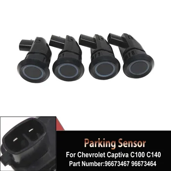 4ks/Mnoho Černá barva PDC Parkovací Senzor Pro Chevrolet Captiva Ultrazvukové Bezdrátové auto 96673464 96673474