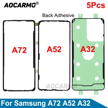Aocarmo 5kusů/Lot Pro Samsung Galaxy A32 A42 A53 5G A52 A72 Zadní Kryt Lepicí Nálepky, Lepidlo, Náhradní Díly