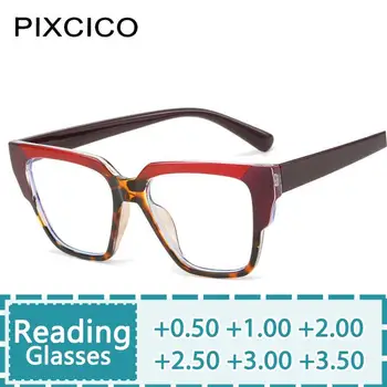 R56855 Nové Duhové Barvy Jasné Brýle Ženy Módní Tr90 Brýlí Na Čtení Dioptic +0.50~+3.50 Lady Předpis Brýle