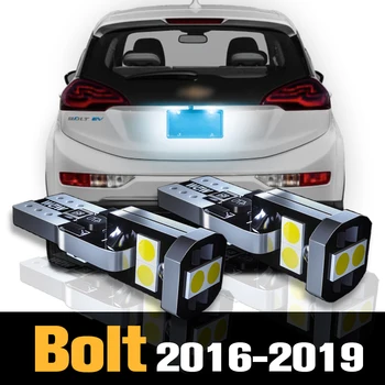 2ks Canbus LED spz Světlo Lampy Příslušenství Pro Chevrolet Bolt 2016 2017 2018 2019