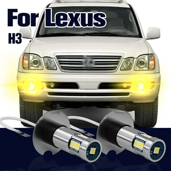 Mlhová Světla 2ks H3 LED Žárovka Lampa Pro Lexus LX470 ES300 GX470 2001-2009 SC430 2002-2010 Příslušenství