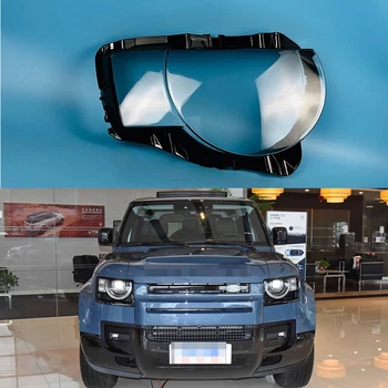 Pro Land Rover Defender Světlomet Kryt 2020-2022 Nový Defender Světlomet Čirý Kryt Světlometu, Kryt