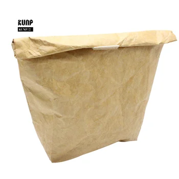 Opakovaně Použitelné Papírové Oběd Bag Odolné Izolované Tepelné Kraft Papír Oběd Box S Al Skladování Organizátor Skladování Tašky Domů Věci