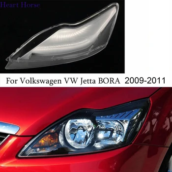 Světlomet Kryt Pro Volkawagen VW BORA 2009-2012 Stínítka Lampy Auta Světlometů Objektivu Přední Světlomety Transparen Světlometů