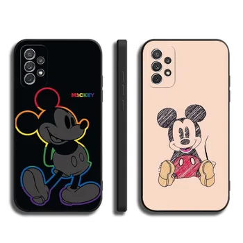 Mickey Mouse Telefon Pouzdro Pro Samsung A14 A53 A52 A73 A32 A54 A33 A13 A21 A34 A71 A31 A22 A50 A20, A40 A23 Zadní Kryt