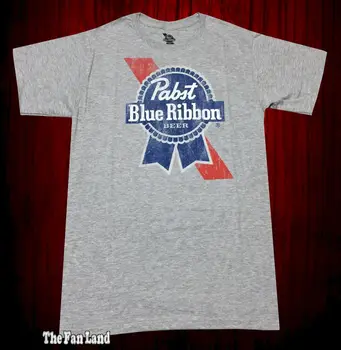 Nové Pabst Blue Ribbon Beer Pánské Vintage Classic T-Shirt