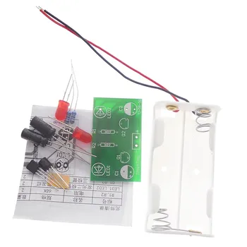 Trioda Multivibrátor Jednoduchý LED Blesk Obvodu Kit Blikající Světlo Díly