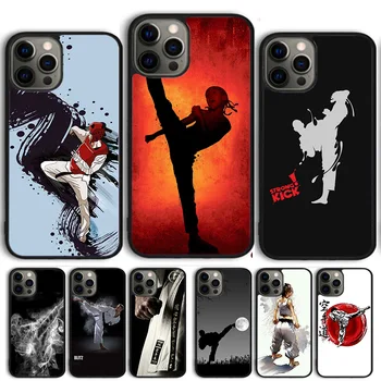 Kung-Fu, Karate, Taekwondo Telefon Pouzdro Pro iPhone 14 15 13 12 Mini X XR XS Max Kryt Pro Apple 11 Pro Max 6S 8 7 Plus SE2020 Coque