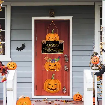 Halloween Dýně Charakteru Dveře Znamení Halloween Visí Znamení, Dveře, Závěs Halloween Krytý Venkovní Zdi Visí Dekor