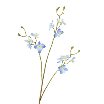 Simulované květina větvičky Consolida ajacis hyacint INY styl domů dekorace krajiny Consolida ajacis dekorace fotografie