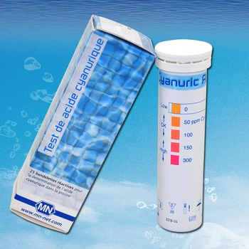 Bazén kyseliny kyanurové test 0-300ppm horké jarní koupele obsahu vody stanovení kyseliny kyanurové 90710