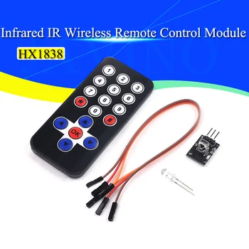 1Lot Infrared IR Bezdrátové Dálkové Ovládání Modul Kit DIY Kit HX1838 Pro Arduino, Raspberry Pi