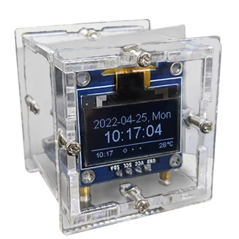 ESP8266 DIY Elektronické Stavebnice Mini Hodiny OLED Displej, Připojení s Shell DIY Pájení Projektu