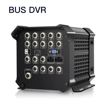 Přizpůsobit vysokokapacitní Systém Veřejné Dopravy 12CH 4G Auto NVR Vozidla Autobus Dvr
