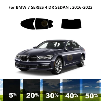 Precut nanoceramics auto UV Okno Odstín Kit Automobilové Okenní Fólie Pro BMW ŘADY 7 G11/G12 4 DR SEDAN 2016-2022