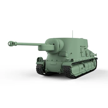 SSMODEL 35662 V1.7 1/35 3D Tištěné Pryskyřice Model Kit Francii S-35 CA Tank Destroyer