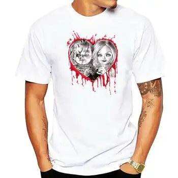 Chucky T Shirt Muži Vysoce Kvalitní Cool Streetwear Men T-Shirt Ležérní Hororové Tričko Tisk Tričko