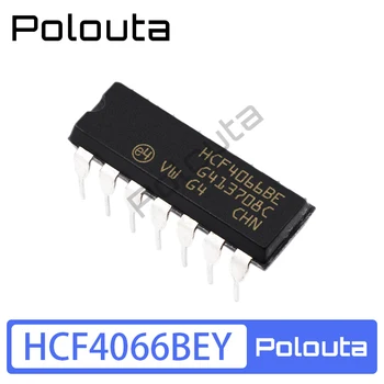 4ks Přímé-plug HCF4066BEY DIP-14 logiky čipu obousměrný spínač Polouta