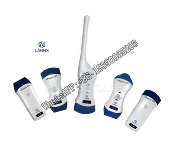 LANNX uRason W9 Lékařské nástroje Wireless Mini Prode 2 v 1 Ecografo Portatil Ultrasonido Kapesní wifi sonda