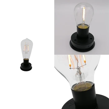 1ks Solární LED Wolframové Vlákno Žárovky Lampa 2800K Automatické Senzory Světla Plot, Noc, Světla Pro Zahradní Lampa