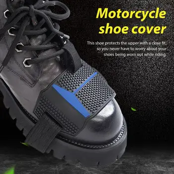 Motocykl Shifter Boty Protector Motocykl Shift Pad Gear Boty Kryt Nastavitelný Odolný Boot Protector Anti-smyk řadící páky