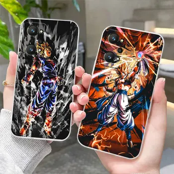 Anime Super S-Saiyan D-DragonBall Vymazat Telefon Případ Pro Realme 10 8 7 7i 5 GT 2 NEO 2 3 5 V15 V20 V25 X X7 V30 PRO PLUS Případě Capa